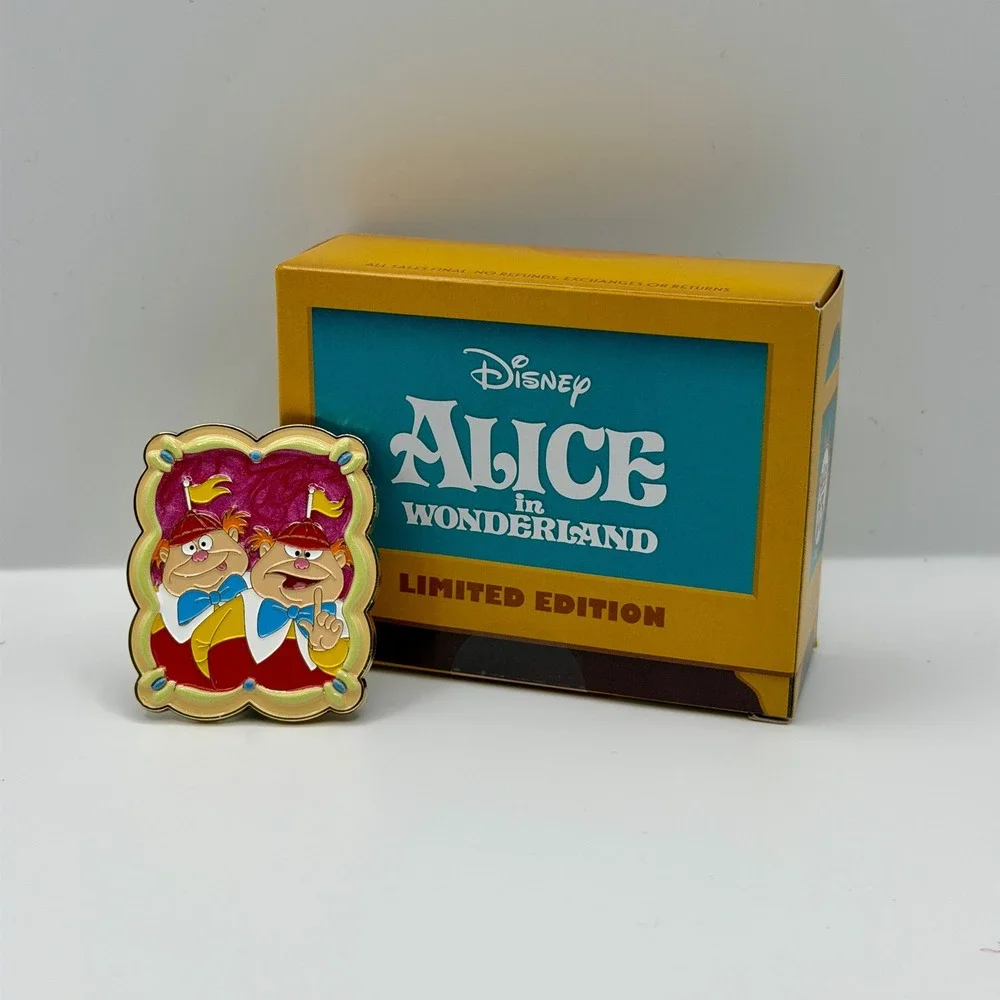 Disney D23 Alice in Wonderland 75th Tweedle Dee Dum Pin LE 400 Mystery